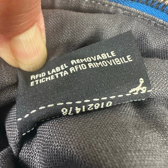 Fendi‎ Selleria Blue Leather Clutch Bag - Picture 7 of 13